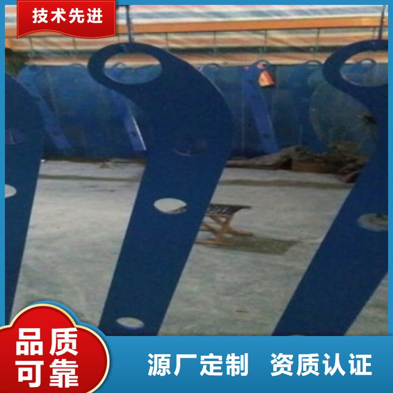 立柱不锈钢复合管道路景观护栏产地货源适用场景