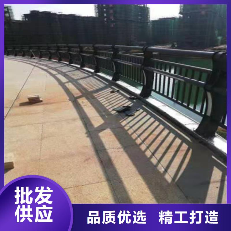 不锈钢桥梁防撞护栏河道景观灯光护栏【桥梁景观栏杆】实体厂家大量现货本地品牌