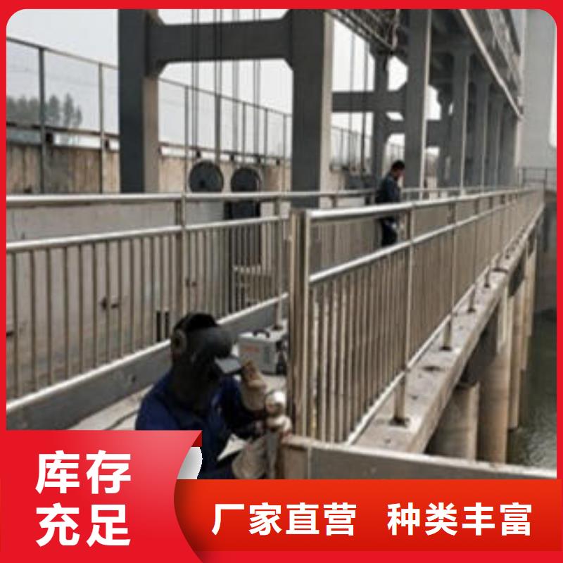 Q235材质钢板立柱切割304不锈钢复合管护栏价格厂家直发同城公司