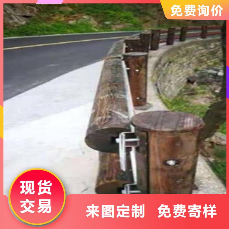 钢背木护栏,桥梁防撞护栏技术先进品质保障售后无忧