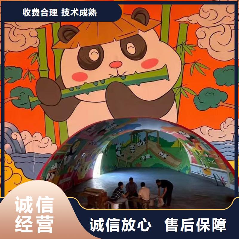 低价墙绘凉水塔彩绘筒仓手绘墙画免费咨询专业可靠多年行业经验
