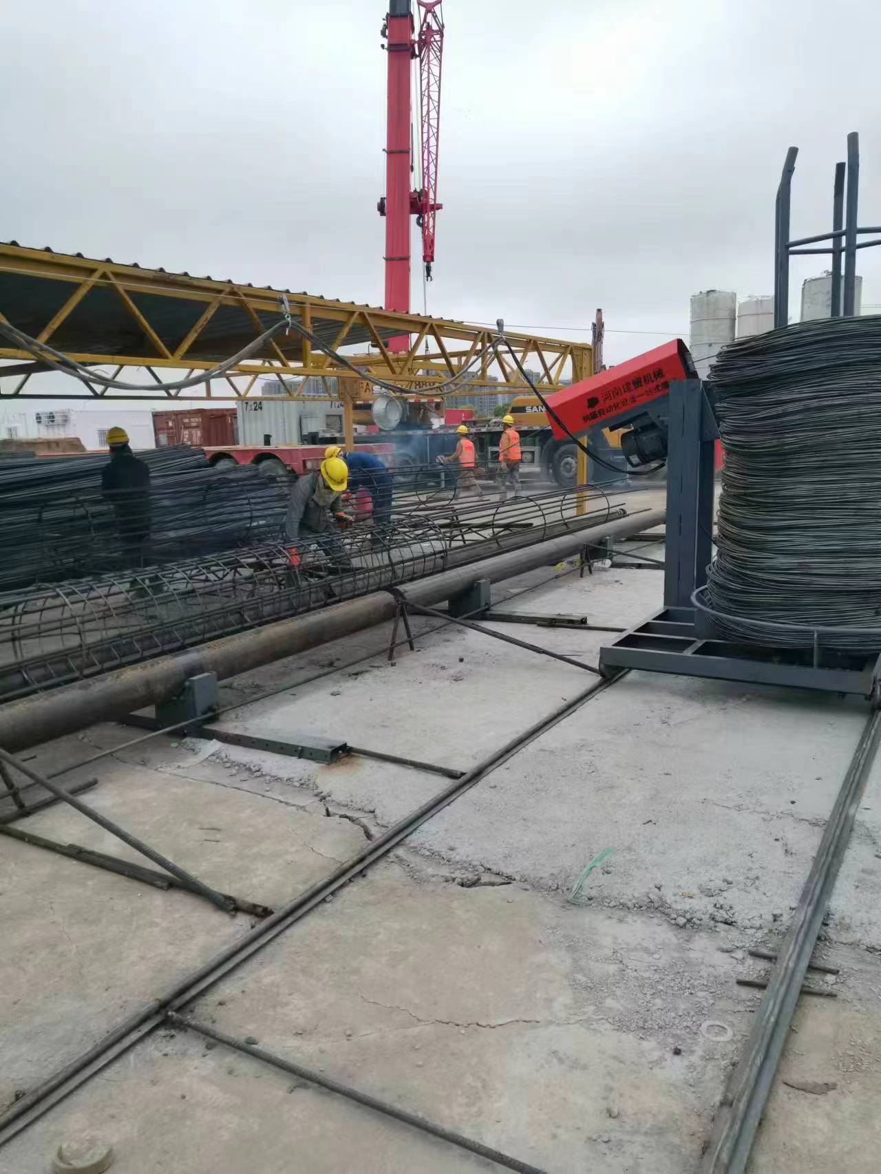 琼海市智能钢筋笼滚笼机价格优惠无中间商厂家直销