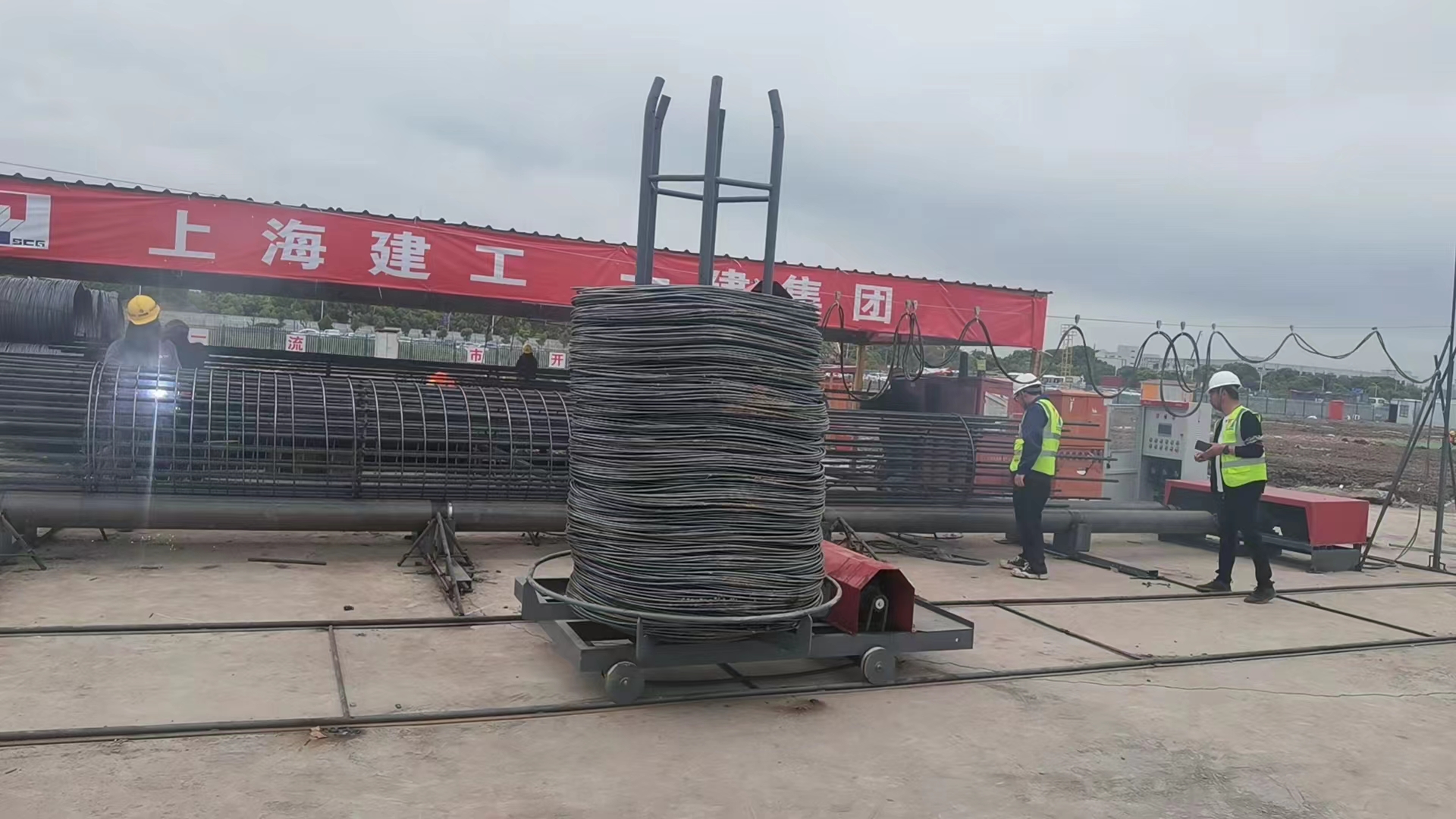 钢筋笼地滚机省时省力厂家直营