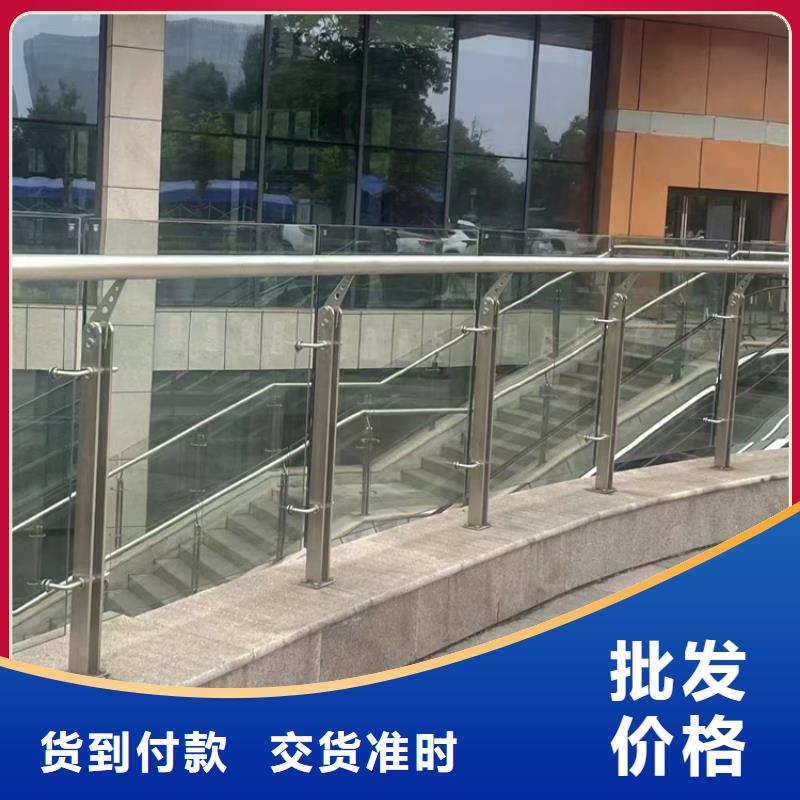 人行道不锈钢隔离防撞仿木护栏支持定制同城品牌