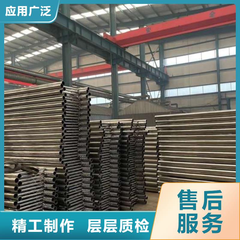 人行道护栏中央分隔栏真材实料加工定制当地品牌