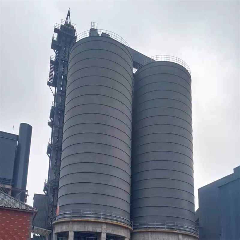 粉煤灰钢板仓来图在线报价
