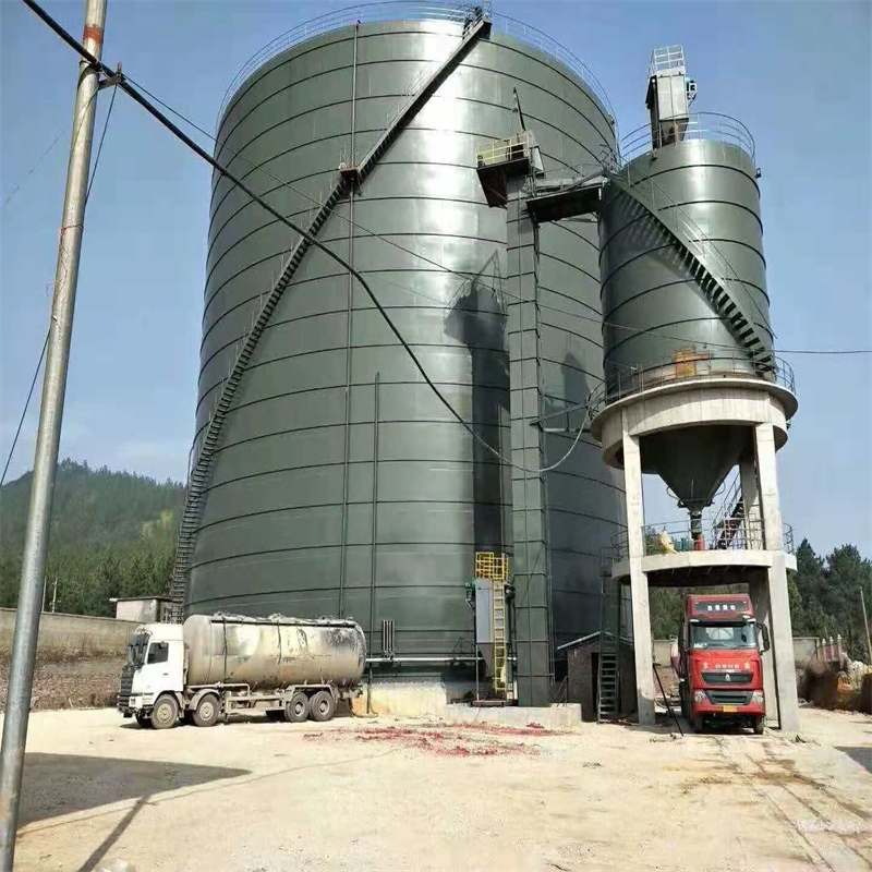 定制水泥厂钢板仓_精选厂家