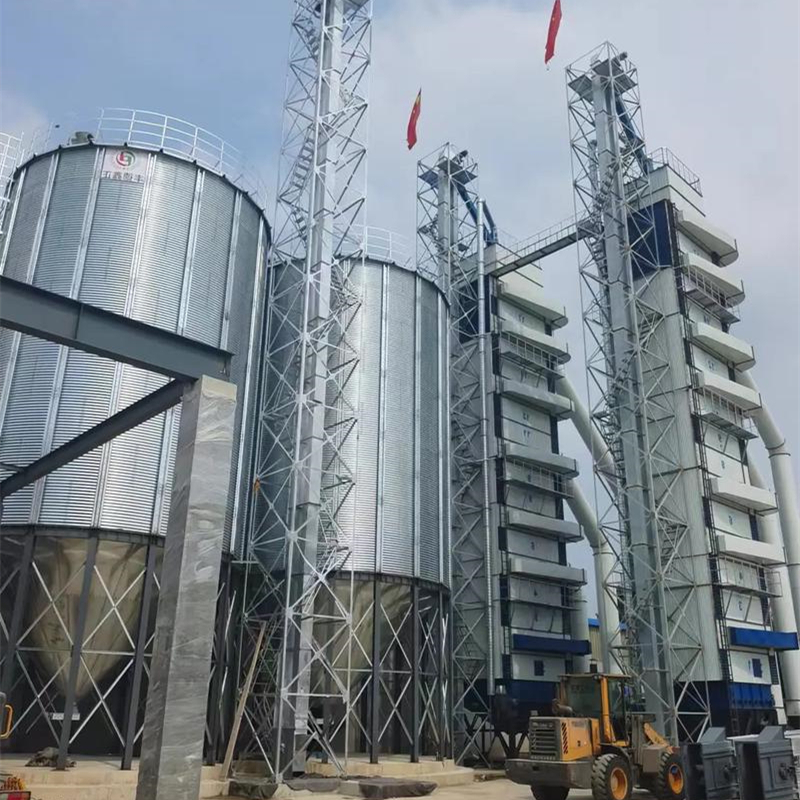批发锥底装配式粮仓钢板仓的基地当地厂家