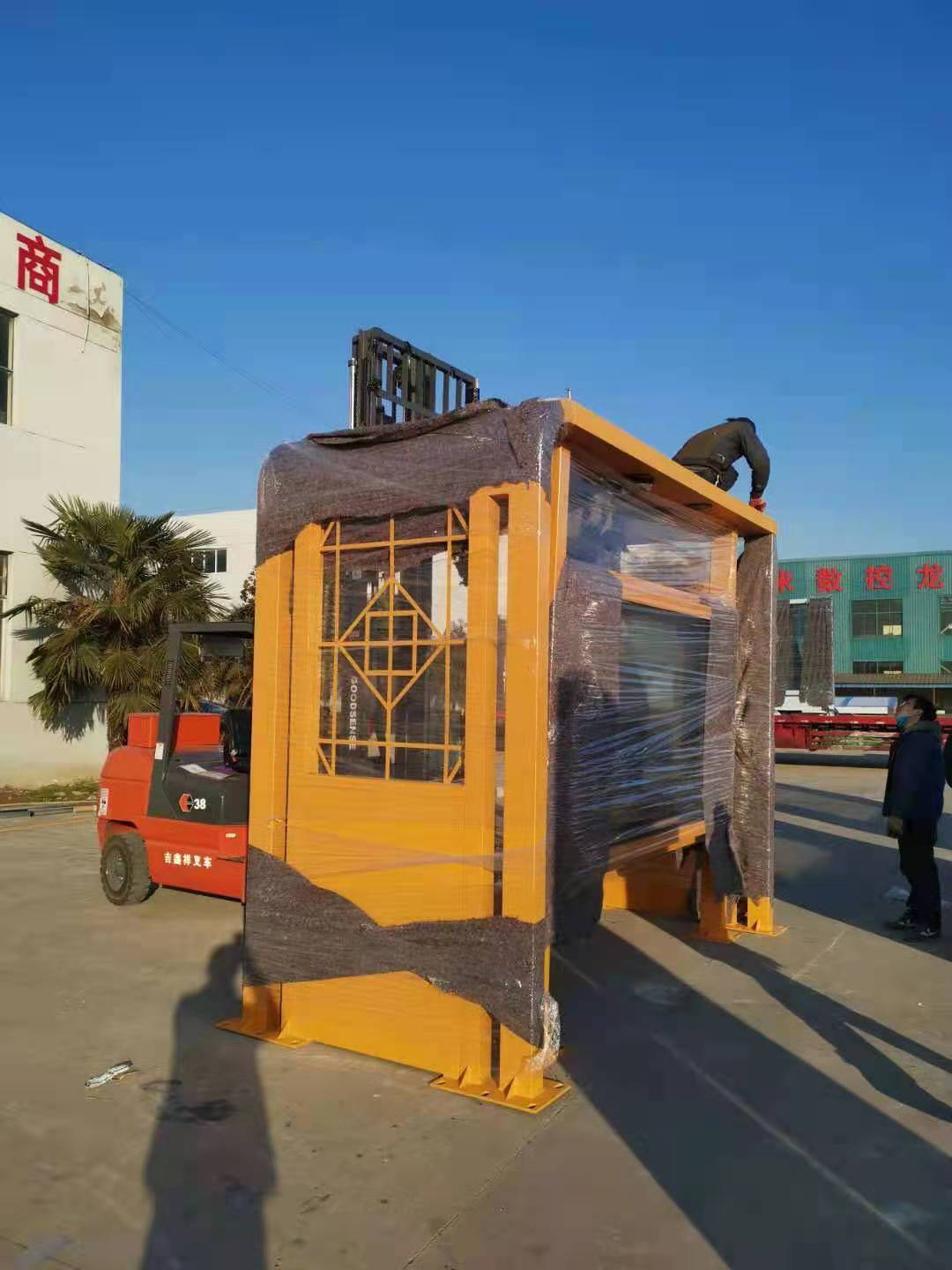 定制仿古公交车候车亭性价比高保障
