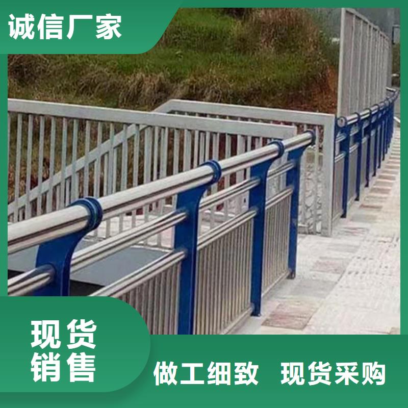 不锈钢桥梁护栏安装来厂考察本地生产厂家