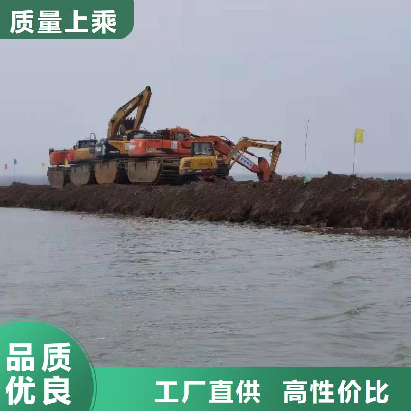河道清淤挖掘机租赁现货价格细节决定品质