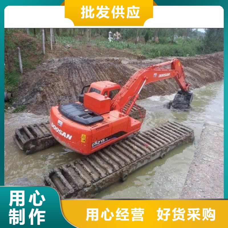 水上挖机出租水上船挖租赁品质优良一站式供应