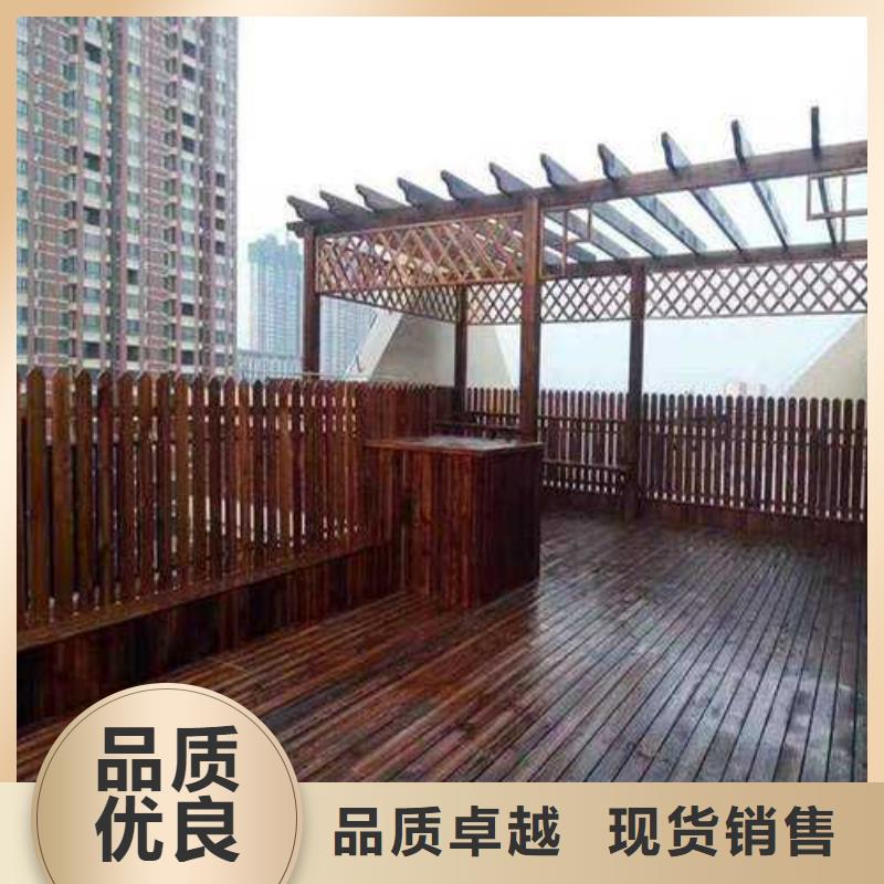 防腐木景观隔离带哪里有卖青岛市日庄镇厂家销售