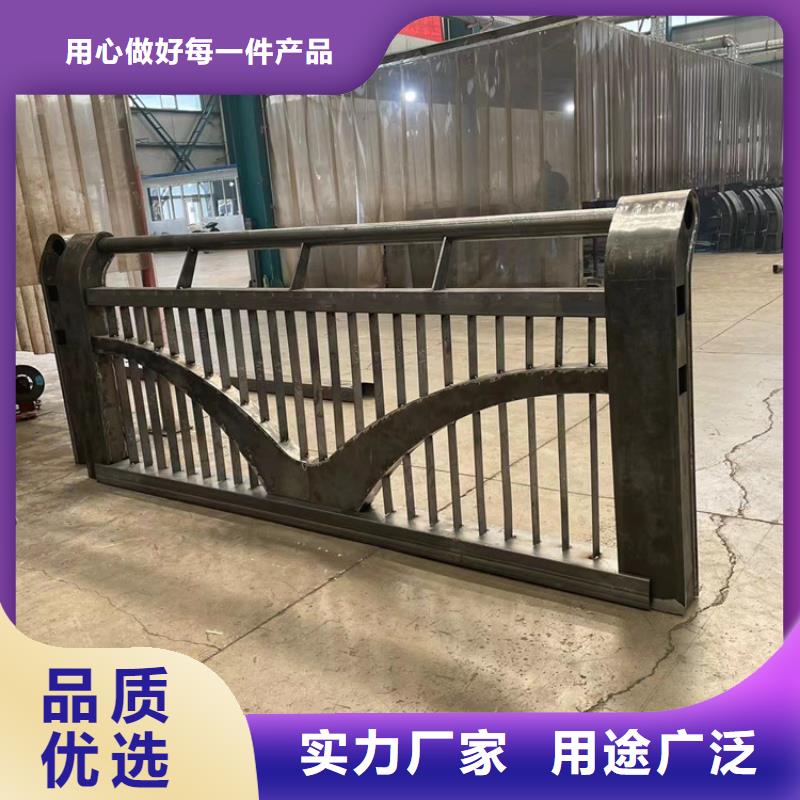 【防撞桥梁护栏】钢板立柱厂家定制当地制造商