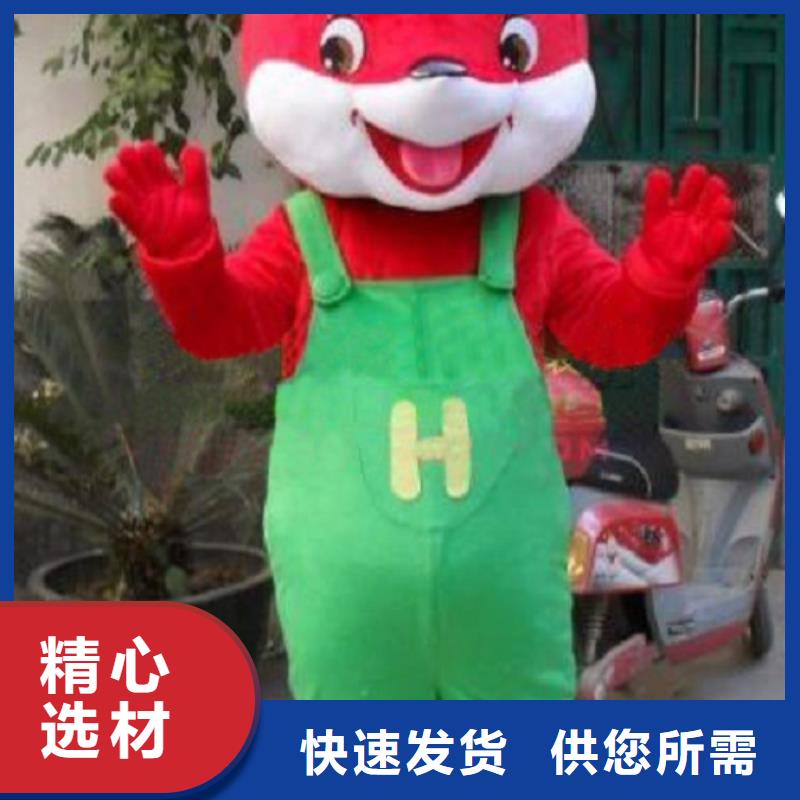 天津卡通人偶服装定制价格/年会毛绒玩具造型多同城生产商