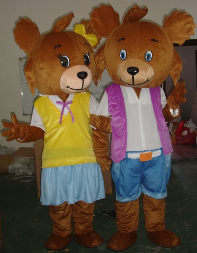 行走人偶服装定制厂家,玩偶服公仔手艺好老客户钟爱