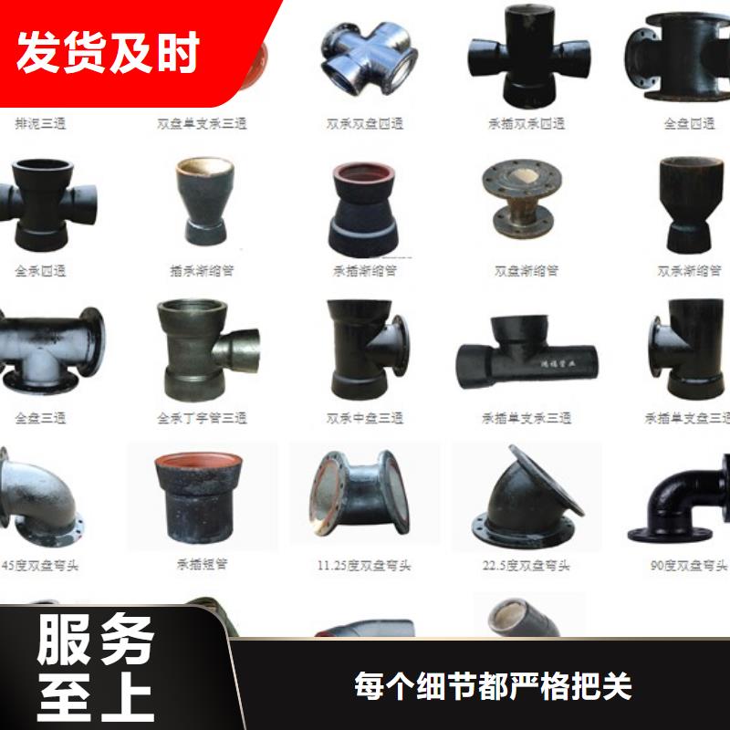 自铆式连接DN80球墨管匠心工艺