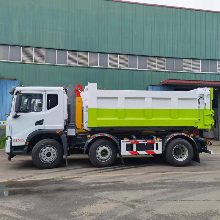 粪肥厂干粪转运车15方猪场粪便有机肥清运车定制价格本地生产商