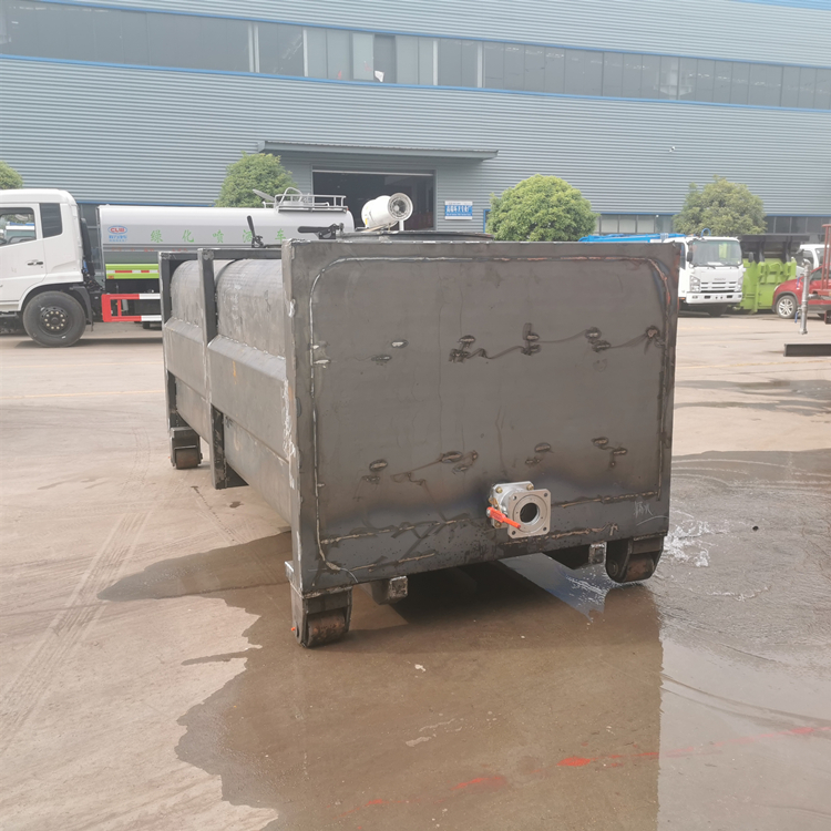 粪池粪液养殖场粪肥收集车-10方车厢可卸式粪污运输车多少钱价格公道合理