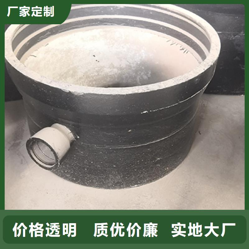 dn100球墨铸铁承插单支盘三通厂家现货加工定制