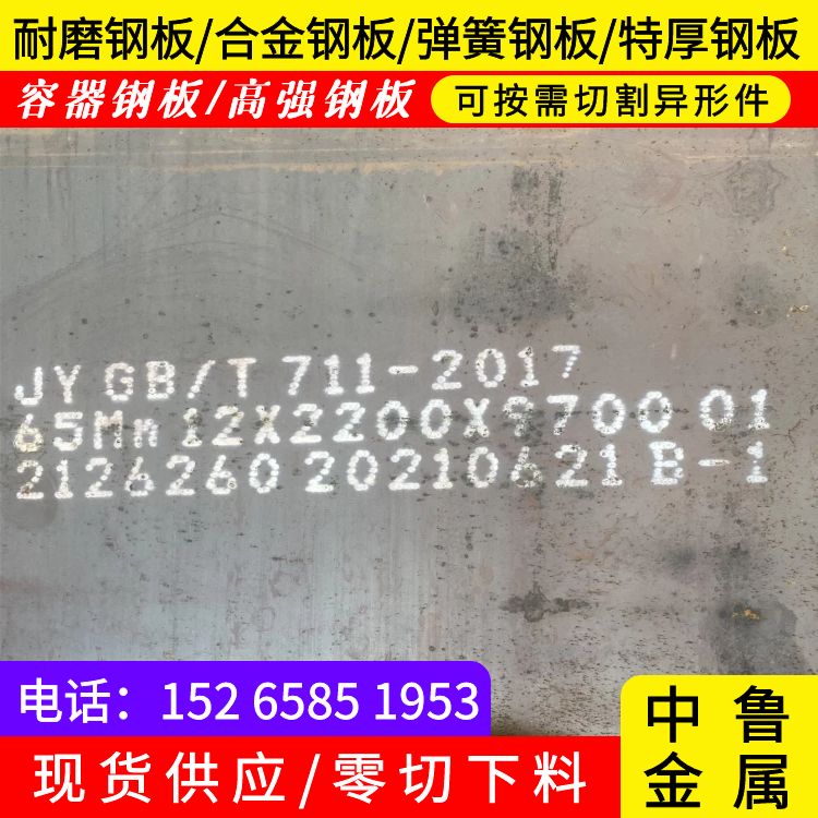 安阳弹簧钢板零割厂家产地直供