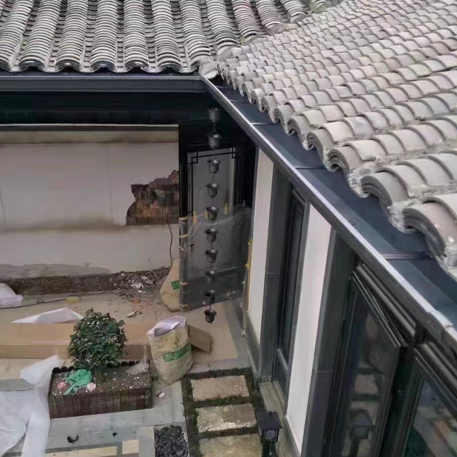 檐口铝合金雨水槽厂家价格当地经销商