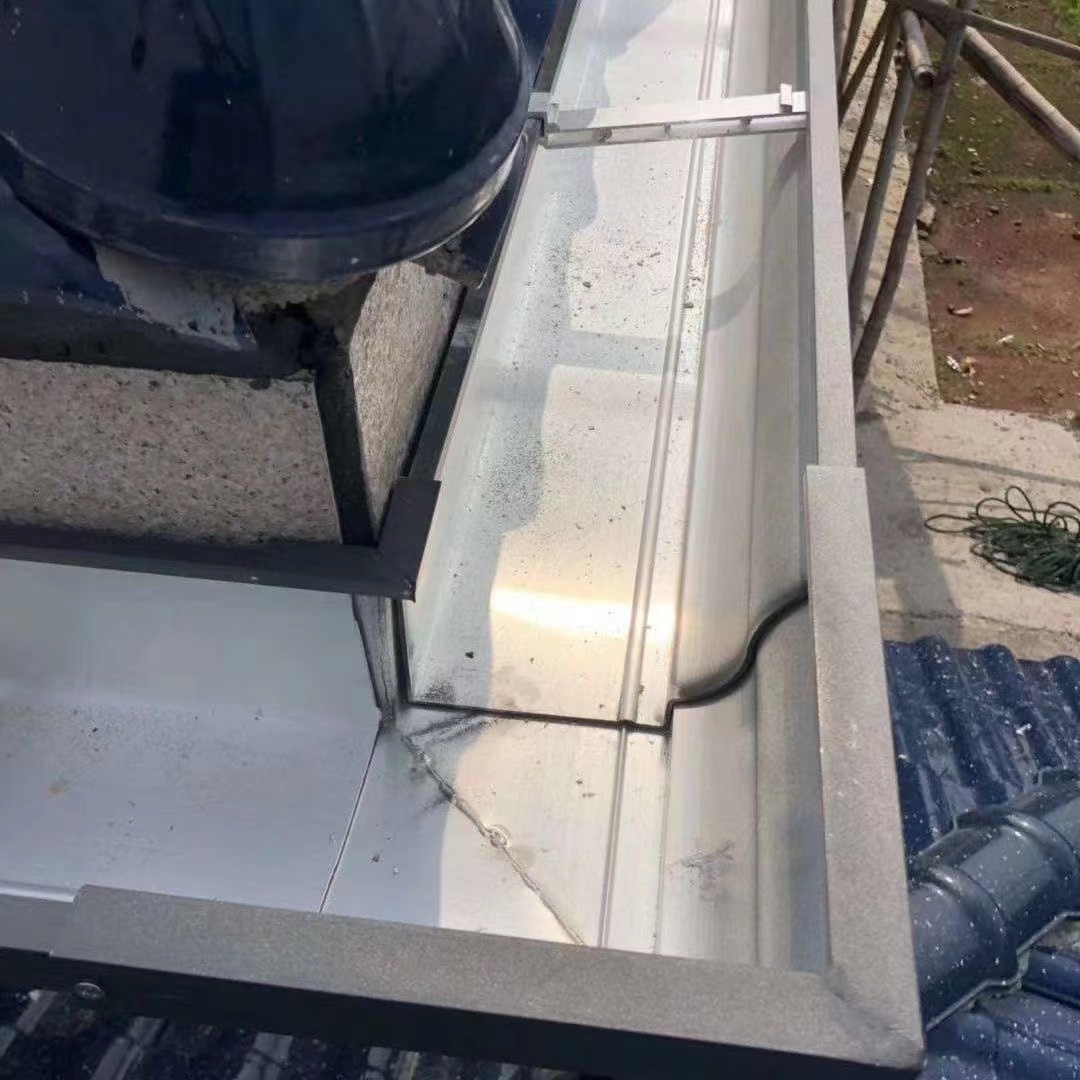 屋面彩铝雨水槽货源充足从源头保证品质