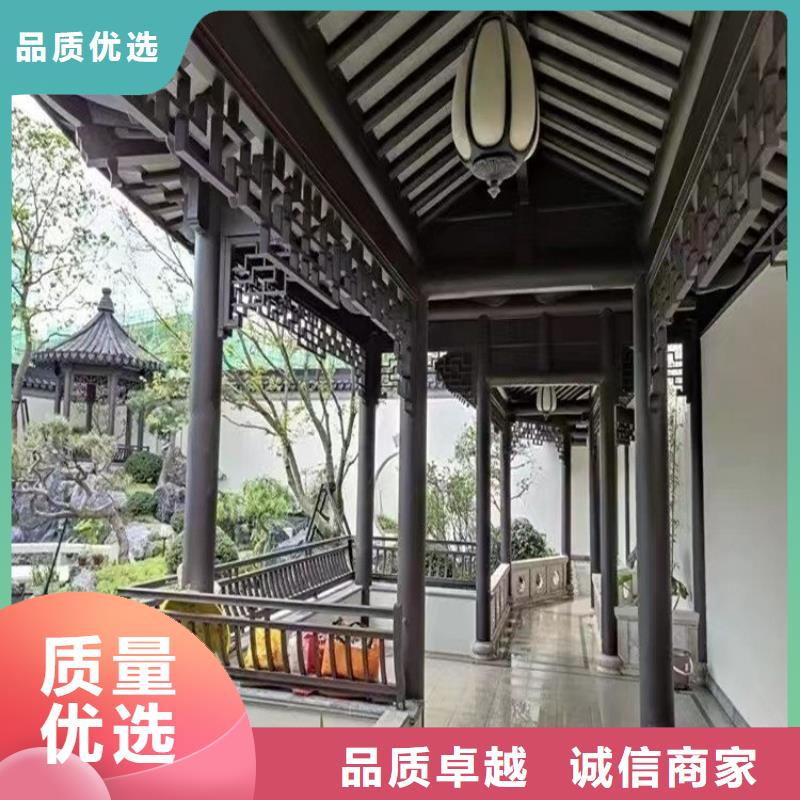 仿古铝建筑来厂考察本地生产商