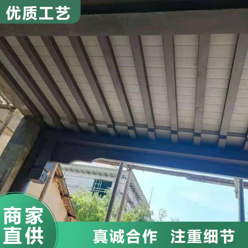 仿木铝合金古建货源当地制造商
