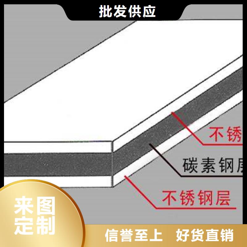 定制Q235B+321不锈钢复合板_诚信企业质检合格出厂