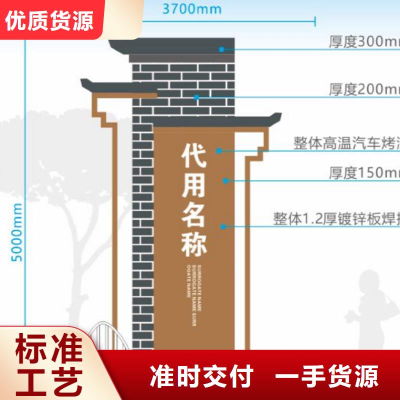 不锈钢美丽乡村标牌发货及时当地经销商