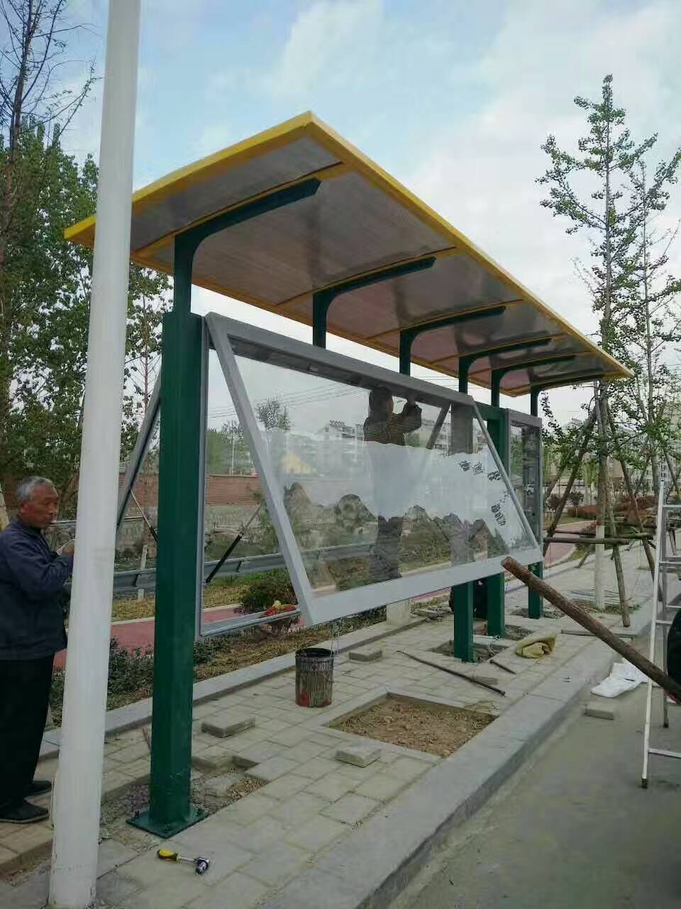 公交站台,工地临时洗手间源头厂商