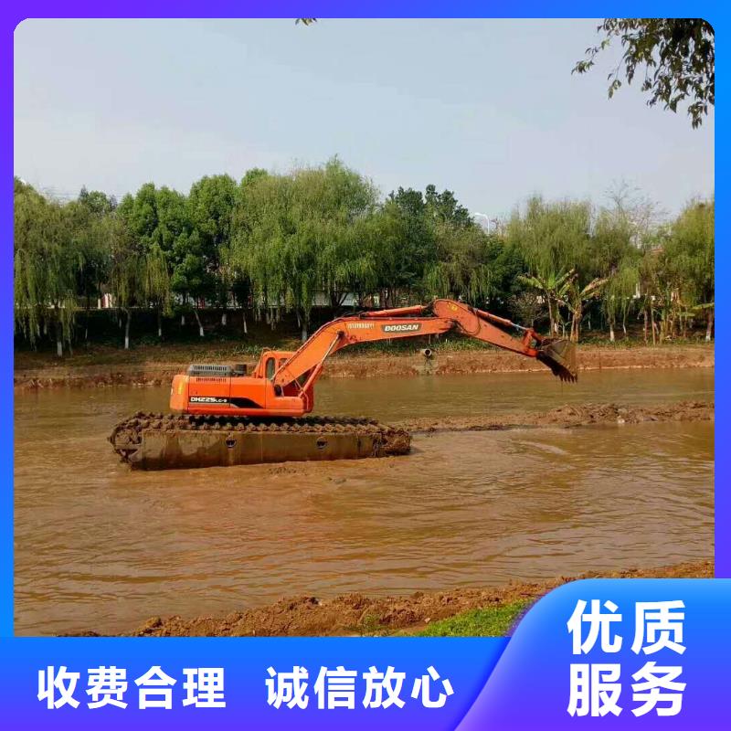 
水陆挖机租赁种类省钱省时