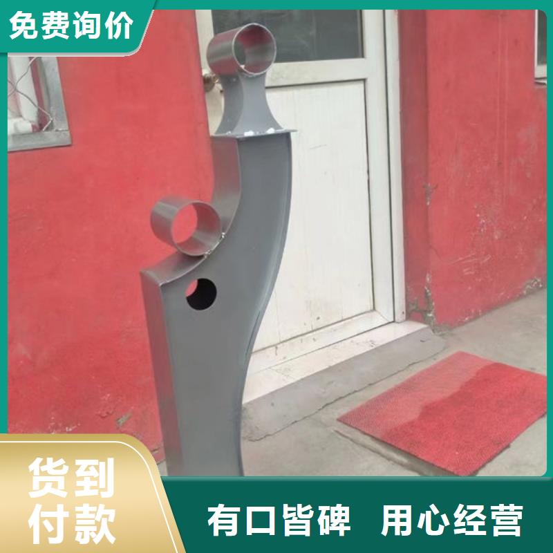 不锈钢护栏订制灯光护栏工程施工案例