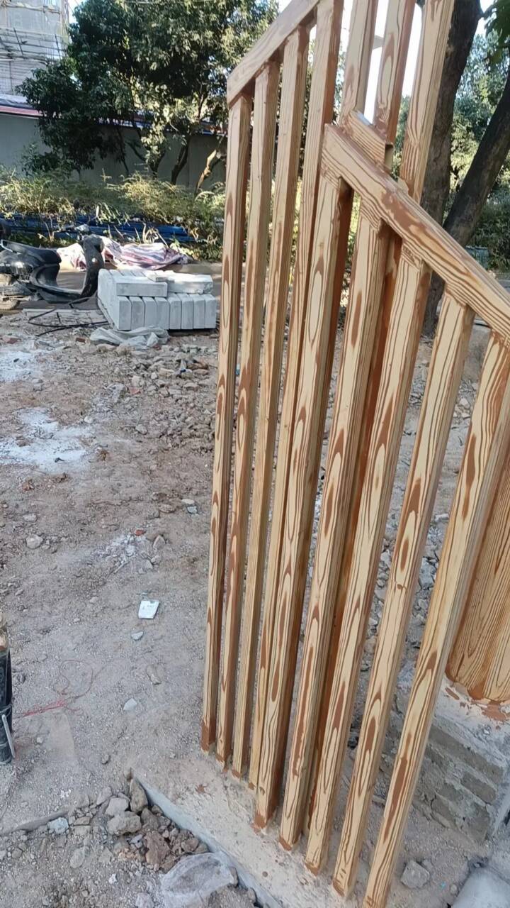 临廊架长廊木纹漆批发多少钱