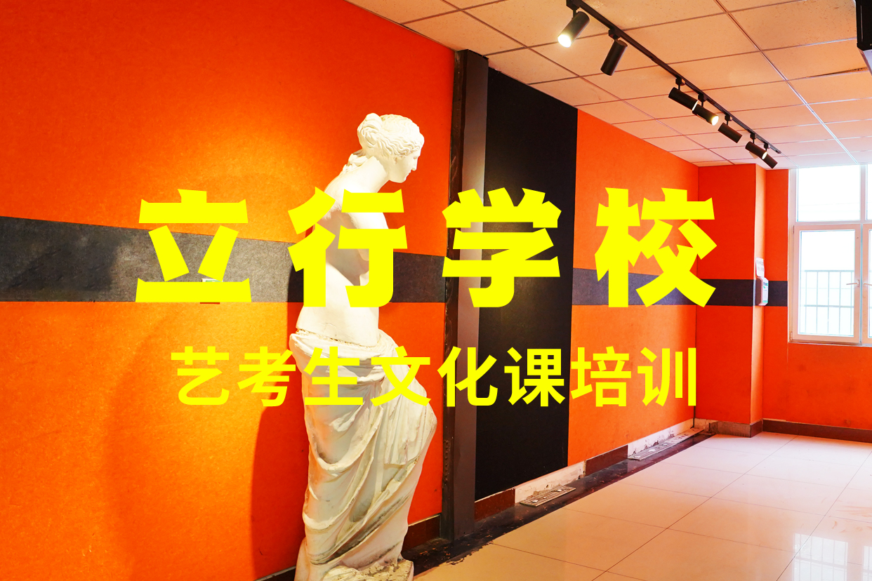 艺考文化课辅导班高考冲刺班校企共建正规学校