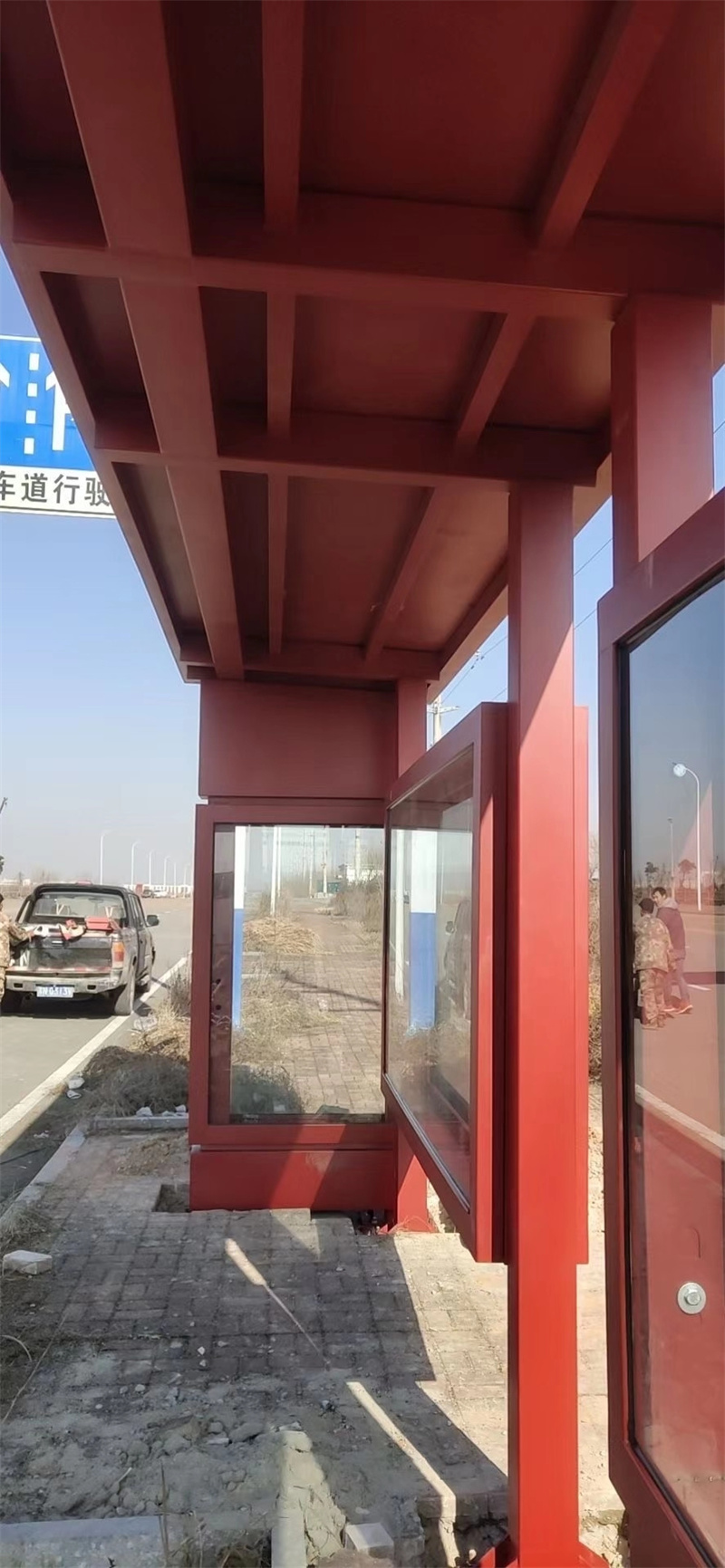 简易候车亭解决方案