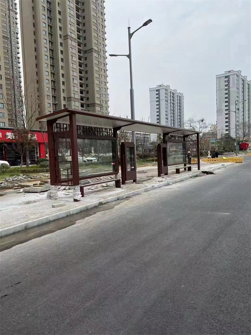 乡镇候车亭来图定制