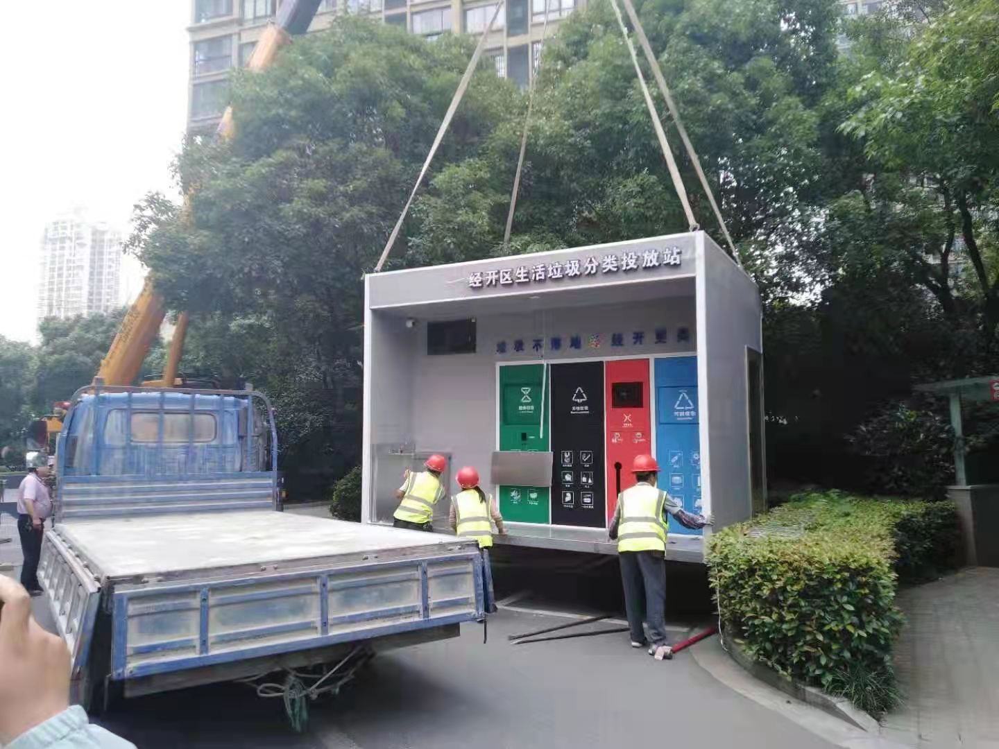 公园垃圾分类亭定制优质材料厂家直销