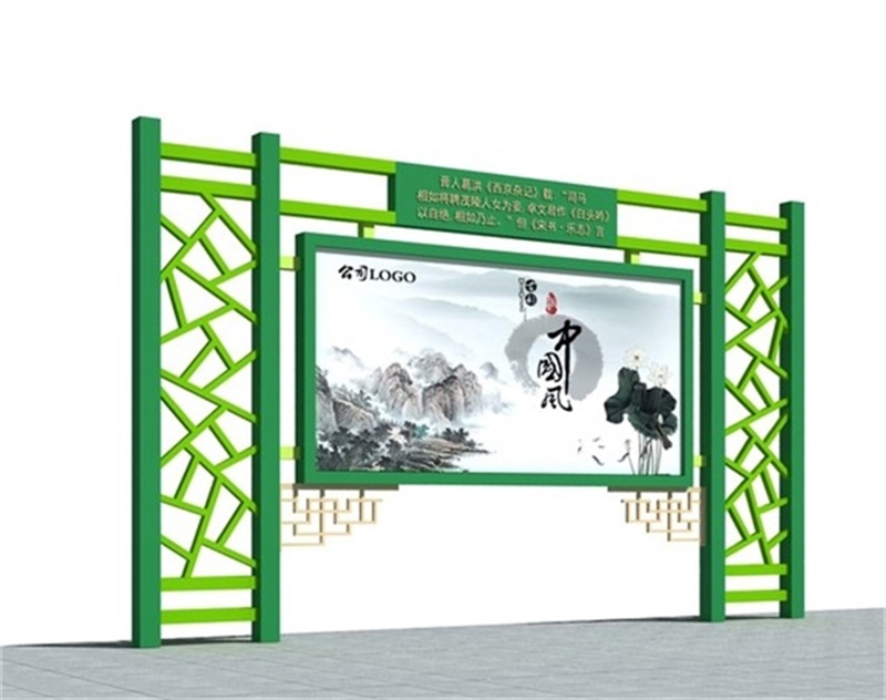 文化宣传栏厂家-可来厂考察