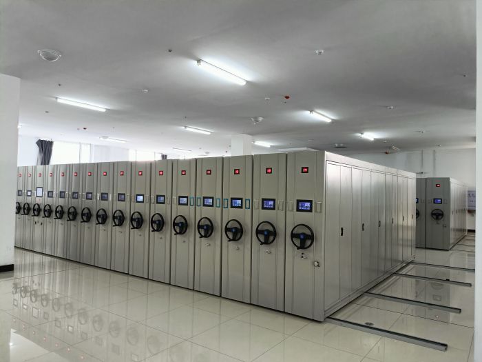 服务客户【世晔】电动智能型档案柜敢与同行比质量
