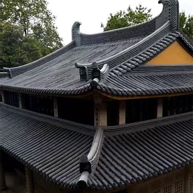 青瓦 仿古筒瓦 寺庙古建瓦质保时间长