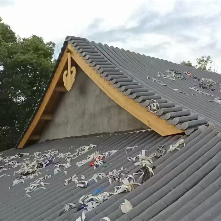 卖仿古琉璃瓦 黑色琉璃瓦的经销商