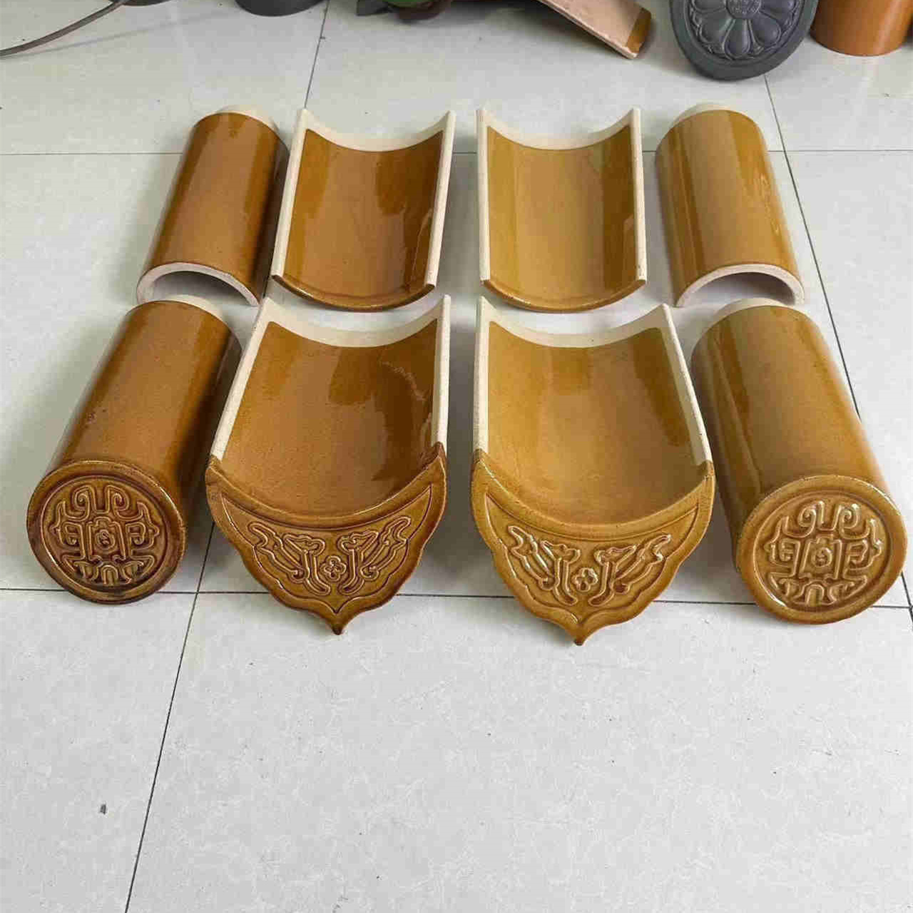 宜兴陶瓷瓦片 古建琉璃瓦厂家-全国接单