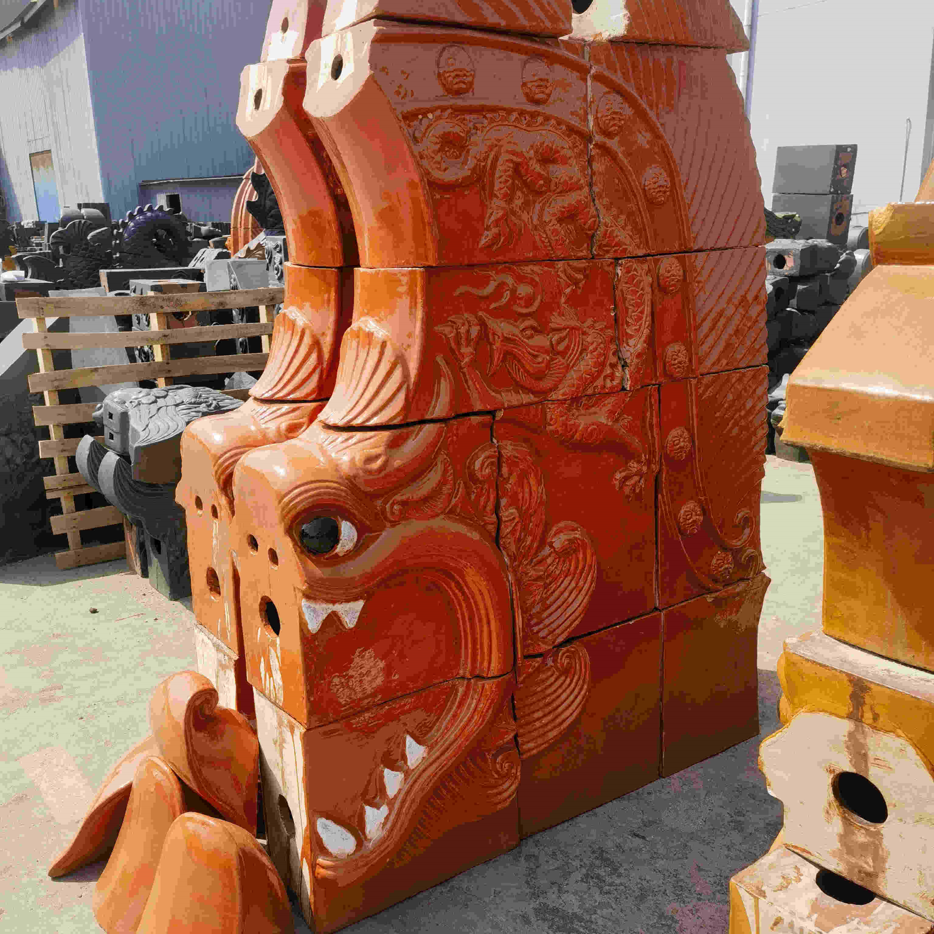 宜兴古建瓦片-宜兴古建瓦片现货