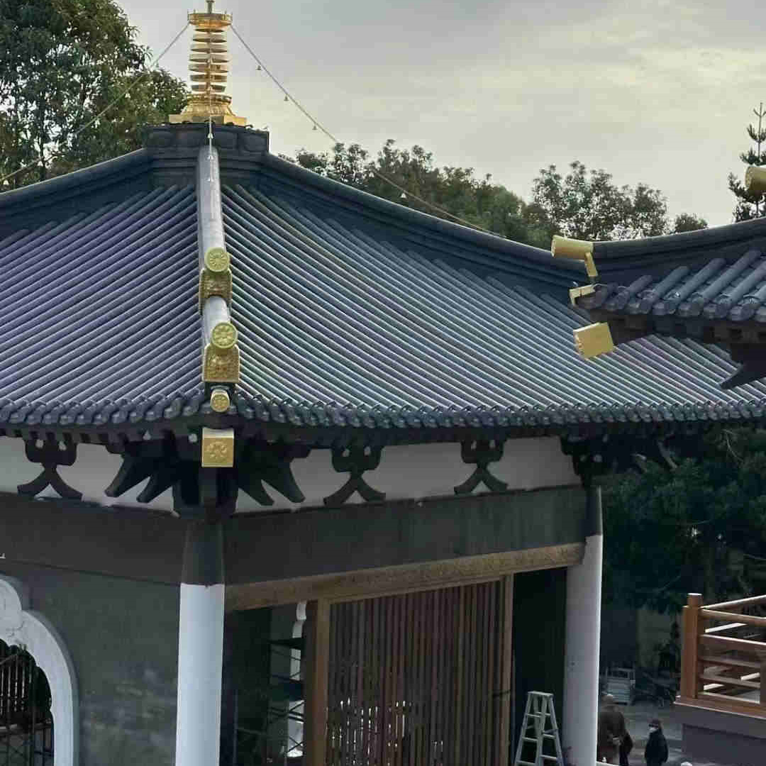 青瓦 仿古筒瓦 寺庙古建瓦质保时间长