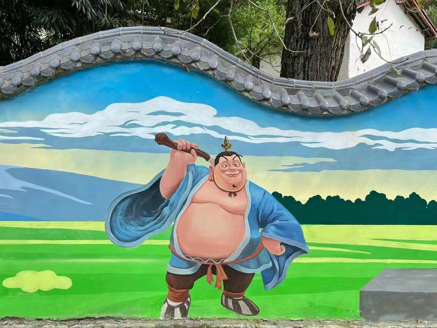 自贡荣县墙绘手绘墙壁画涂鸦团队实力强有保证