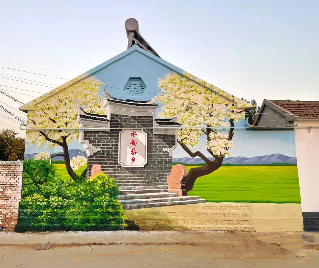 北京密云墙绘墙体彩绘壁画工作室价格透明