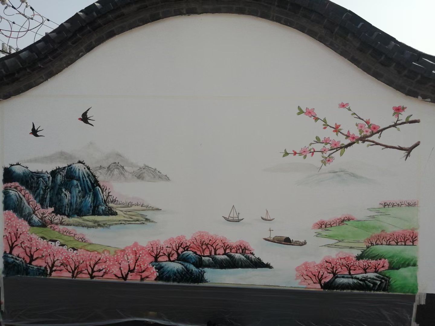 镇江句容扬中幼儿园彩绘手绘墙壁画工作室